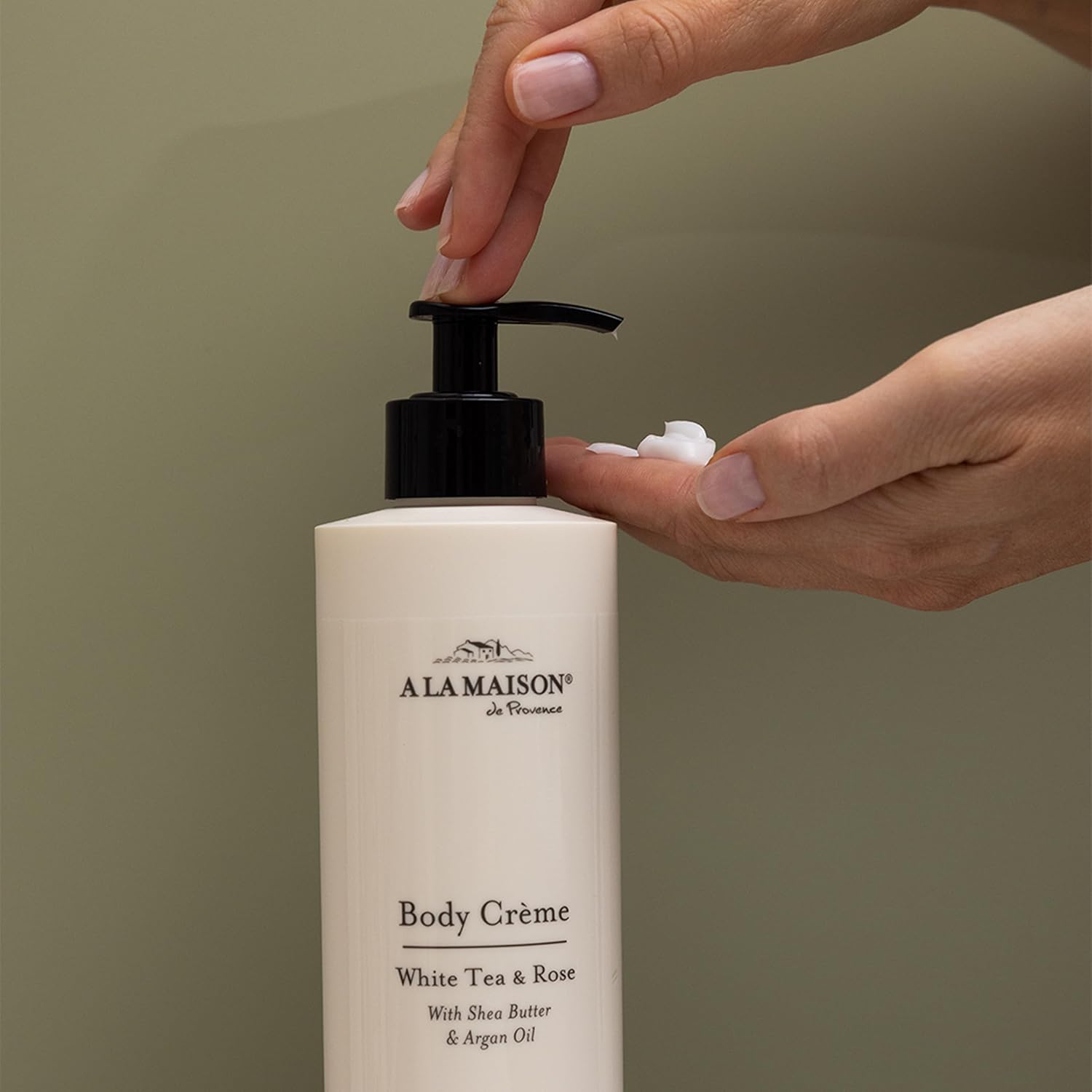 A LA MAISON body crème detail